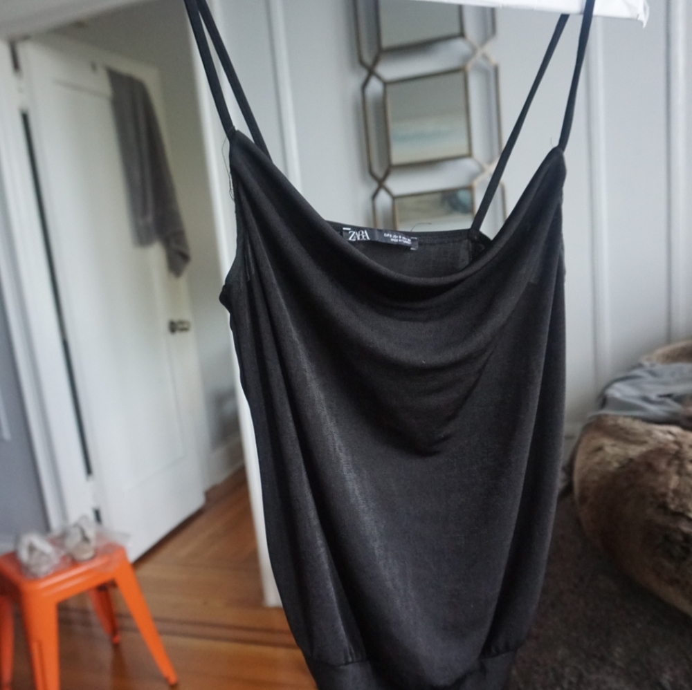 Black bodysuit Zara